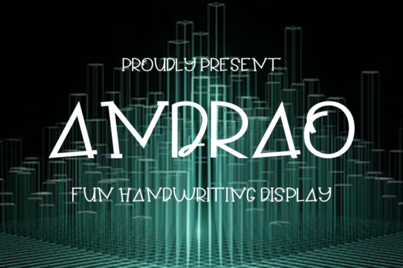 Andrao: A Display Font That Earns Its Space