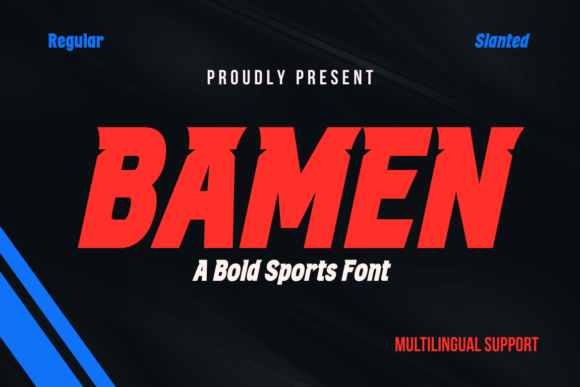 Bamen: A Modern Display Font for Bold Digital Headlines