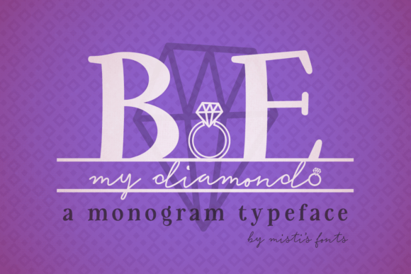 Be My Diamond: A Serif Display Font for Elegant Digital Headlines