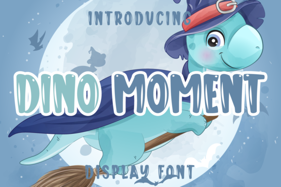 Dino Moment: A Playful Yet Polished Display Font for Digital Brands