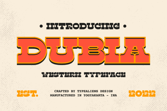 Dubia: A Display Font That Commands Attention—Thoughtfully