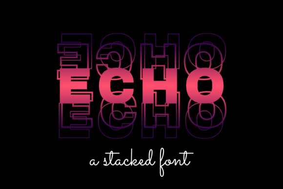 Echo Font: A Display Typeface That Elevates Handmade Goods
