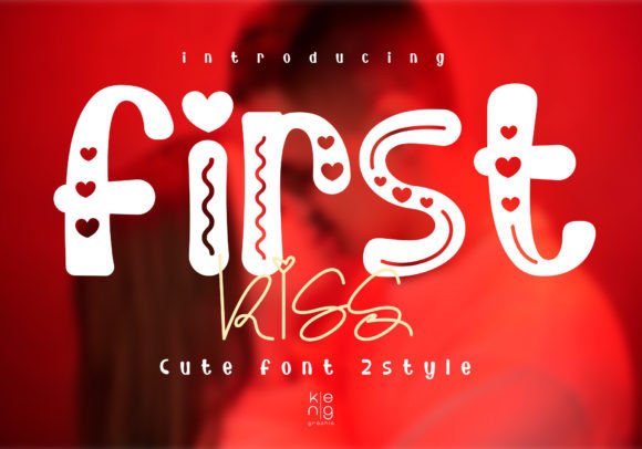 First Kiss: A Display Font That Stops Scrollers