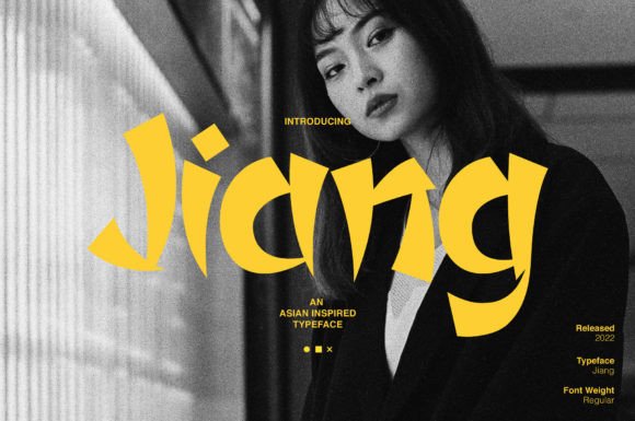 Jiang: A Display Font That Cuts Through the Feed