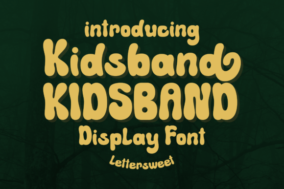 Kidsband: A Friendly Display Font That Lifts Your Brand