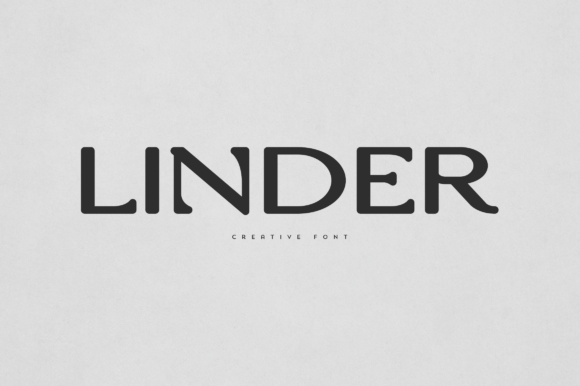 Linder: A Display Font That Elevates Real Small Business Branding