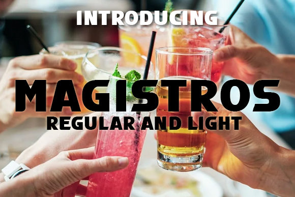 Magistros: A Bold Display Font for Scroll-Stopping Brand Content