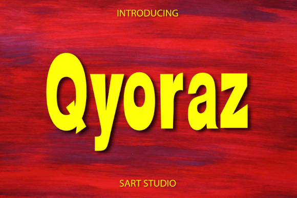 Qyoraz: A Bold Display Font for Scroll-Stopping Marketing