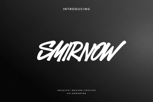 Smirnow: A Bold Display Font That Cuts Through the Feed