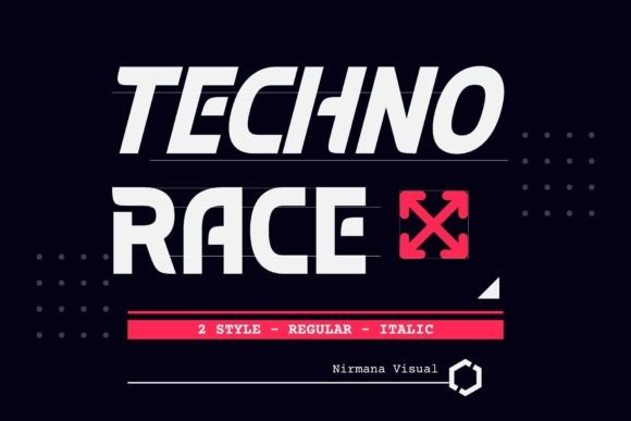 Techno Race: A Display Font That Anchors Editorial Mood