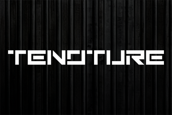 Tenoture: A Clean, Confident Display Font for Small Business Branding